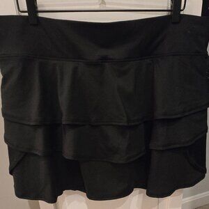 Black Ideology Brand Athletic Skirt